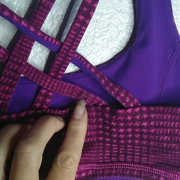 Ivivva by Lululemon reversible sports bra sz 14 - Picture 2 of 6